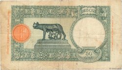 50 Lire AFRICA ITALIANA EST  1939 P.01b MB