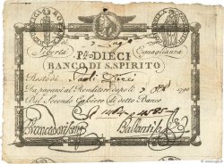 10 Paoli ITALIEN  1798 PS.525 S