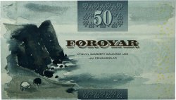 UNC P-24 Faeroe Faroe Islands 50 Kronur banknote 2001