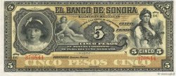 5 Pesos Non émis MEXICO  1897 PS.0419r AU-
