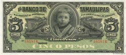 5 Pesos MEXICO  1902 PS.0429d UNC