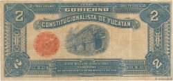 2 Pesos MEXICO Merida 1916 PS.1136 S