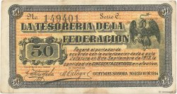 50 Centavos MEXICO Guaymas 1914 PS.1059 VF