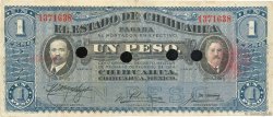 1 Peso Annulé MEXICO  1914 PS.0529f VF