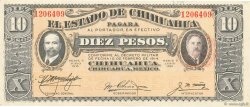 10 Pesos MEXICO  1915 PS.0535a