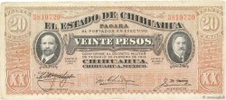 20 Pesos MEXICO  1915 PS.0537b SS
