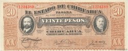 20 Pesos MEXICO  1915 PS.0537b
