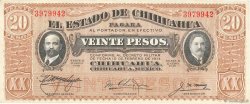 20 Pesos MEXICO  1915 PS.0537b EBC+
