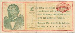 1 Peso MEXICO  1915 PS.0953a SS