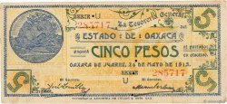 5 Pesos MEXICO  1915 PS.0954