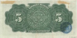 5 Pesos MEXICO  1915 PS.0685a fVZ