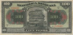 100 Pesos MEXICO  1915 PS.0689a fSS