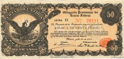 50 Pesos MEXICO  1914 PS.0716 MBC