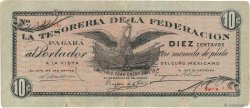 10 Centavos MEXICO Saltillo 1914 PS.0642 q.MB