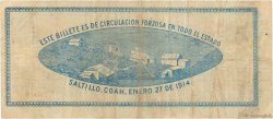 1 Peso MEXICO Saltillo 1914 PS.0645 BC