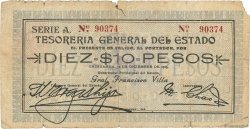 10 Pesos MEXICO  1913 PS.0555b fSGE