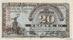 20 Centavos MEXICO Toluca 1915 PS.0878 fST+