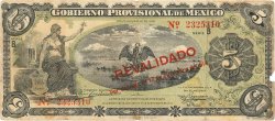 5 Pesos MEXICO  1914 PS.0702b BC+