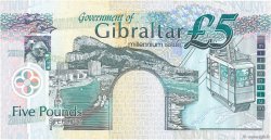 5 Pounds Sterling GIBILTERRA  2000 P.29 FDC