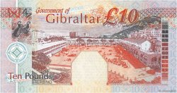 10 Pounds Sterling GIBILTERRA  2002 P.30 FDC