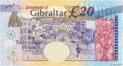 20 Pounds Sterling GIBILTERRA  2004 P.31a FDC
