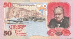 50 Pounds Sterling GIBILTERRA  1995 P.28a FDC