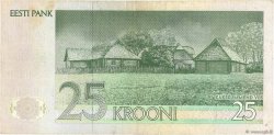 25 Krooni ESTONIA  1992 P.73b VF