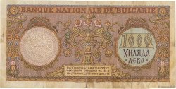 1000 Leva BULGARIA  1938 P.056a BC+
