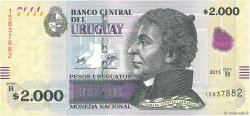 2000 Pesos Uruguayos URUGUAY  2015 P.092b ST