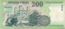200 Forint UNGHERIA  2002 P.187b MB