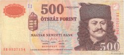 500 Forint HUNGARY  1998 P.179a F