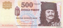 500 Forint UNGARN  2001 P.188a ST