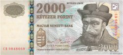 2000 Forint HUNGRíA  2004 P.190c FDC