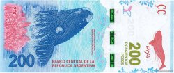 200 Pesos ARGENTINA  2016 P.364a UNC