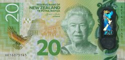 20 Dollars NUEVA ZELANDA
  2016 P.193 FDC