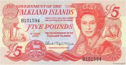 5 Pounds FALKLAND ISLANDS  2005 P.17a