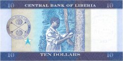 10 Dollars LIBERIA  2016 P.32 NEUF