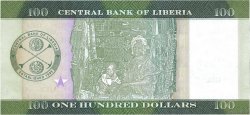 100 Dollars LIBERIA  2016 P.35 FDC