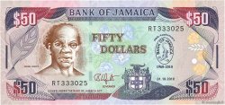 50 Dollars Commémoratif JAMAIKA  2010 P.88