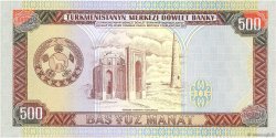 500 Manat TURKMENISTAN  1993 P.07a fST+