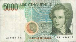 5000 Lire ITALIA  1985 P.111a BC