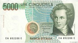 5000 Lire ITALIEN  1985 P.111a