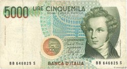 5000 Lire ITALIEN  1985 P.111b