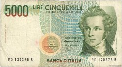 5000 Lire ITALIEN  1985 P.111c