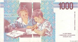 1000 Lire ITALIA  1990 P.114b BB