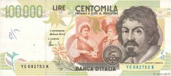 100000 Lire ITALIEN  1994 P.117a SS