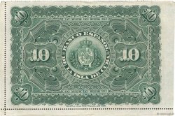 10 Pesos KUBA  1896 P.049b fST