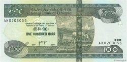 100 Birr ETHIOPIA  2004 P.52b UNC