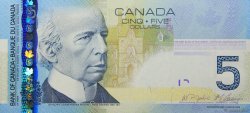 5 Dollars CANADA  2010 P.101Ad UNC