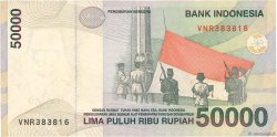 50000 Rupiah INDONESIA  2004 P.139f VF
